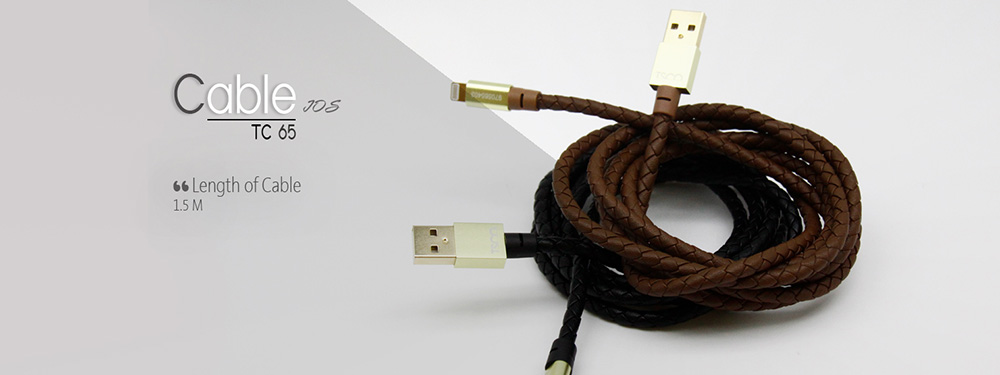 TSCO TC 65 USB To Lightning Cable 1.5m