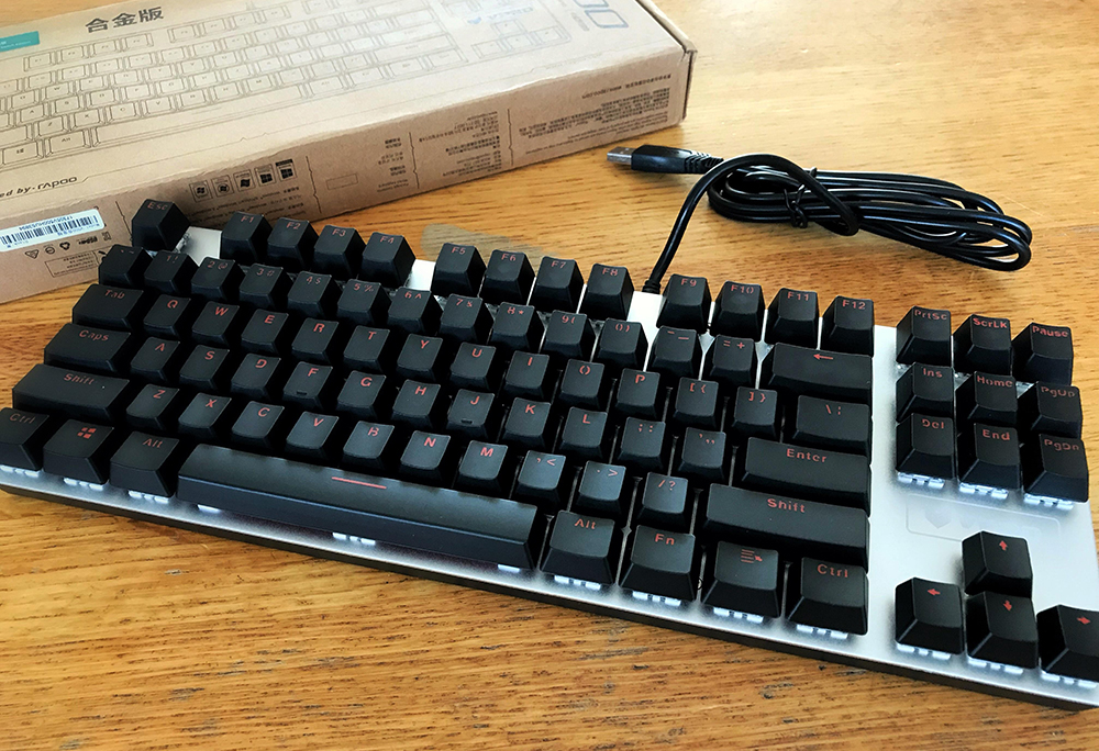 Rapoo V500 Alloy Version Mechanical Gaming Keyboard