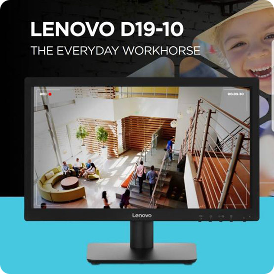 Lenovo D19-10-HDMI Monitor 18.5 Inch