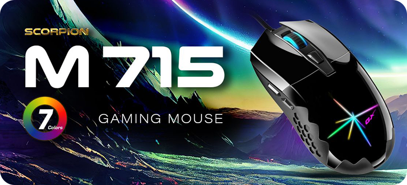 Genius Scorpion M715 Wired Gaming Mouse