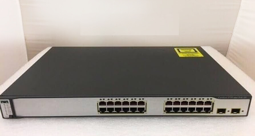 Cisco WS-C3750G-24PS-E 24 Port Switch