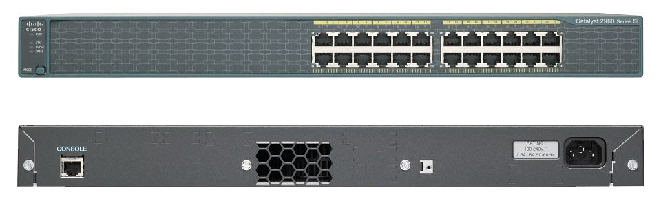 Cisco WS-C2960-24-S 24Port Switch