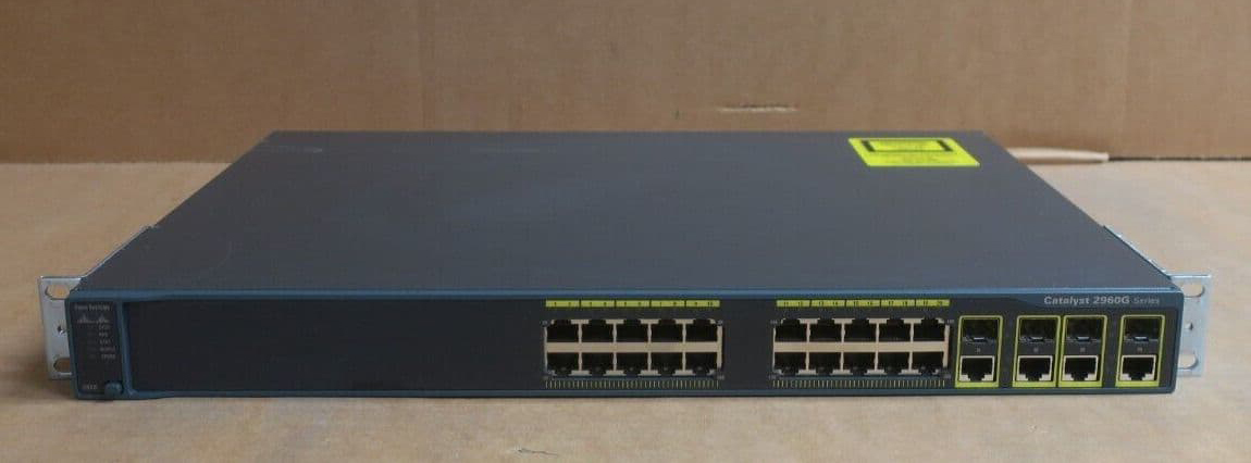 Cisco WS-C2960G-24TC-L 24Port Switch