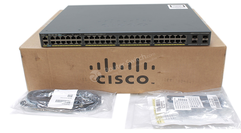 Cisco WS-C2960X-48FPS-L 48Port Switch