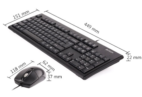 A4Tech KR-8372 Keyboard and Mouse