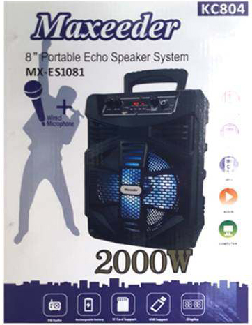 Maxeeder KC804 Bluetooth Speaker