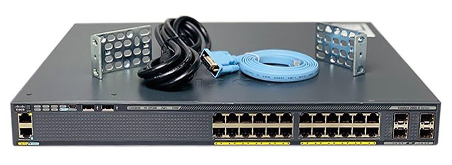 Cisco WS-C2960X-24PS-L 24 Port Switch