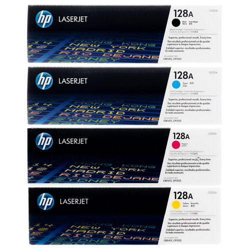HP LaserJet CM1415FN Stock Printer