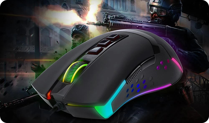 Redragon M712-RGB Octopus Wired Gaming Mouse