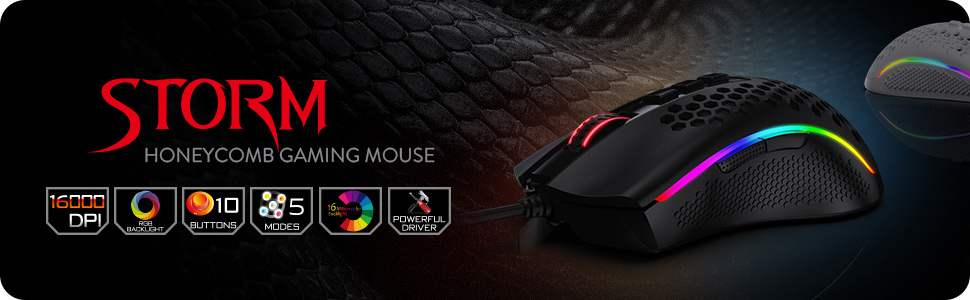 Redragon M808 Storm Gaming Mouse