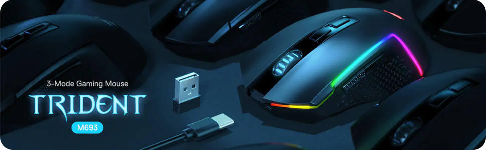 Redragon TRIDENT PRO M693 RGB Gaming Mouse