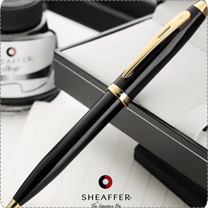 Sheaffer Sagaris Black Gold Pen (5)