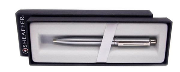 Sheaffer Sentinel Steel, Chrome Clip Ball Pen