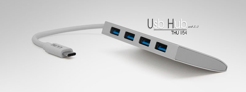 TSCO THU 1154 4 Port USB 3.0 Hub