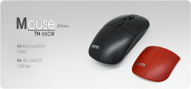 TSCO TM660w Wireless Mouse