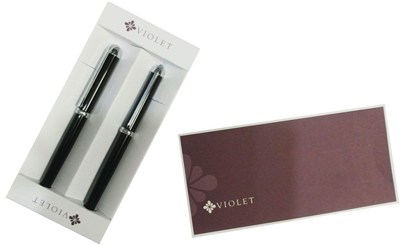 Violet VG1003 Rollerball Pen and Fountain Pen