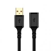 کابل افزایش طول USB2.0 کی نت پلاس مدل KP-C4015 طول 5 متر