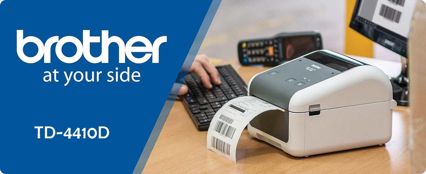 Brother TD-4410D Direct Thermal Label Printer