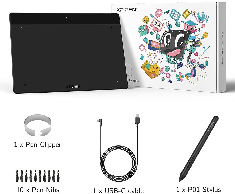 XP-Pen Deco Fun XS Pen Tablet