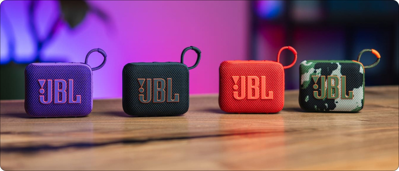 JBL GO 4 is a portable bluetooth speaker