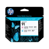 هد پلاتر hp-91 قرمز روشن و آبی روشن