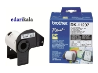 برچسب پرینتر لیبل زن DK-11207 برادر