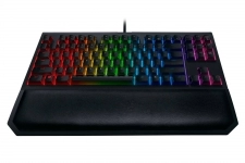  کیبورد مکانیکی مخصوص بازی ریزر مدل BlackWidow Tournament Edition Chroma V2 with Orange Switch 